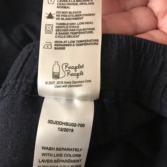 NWOT Blue Denver Hayes ankle pull on pants. Inseam 25”. - Picture 7 of 9